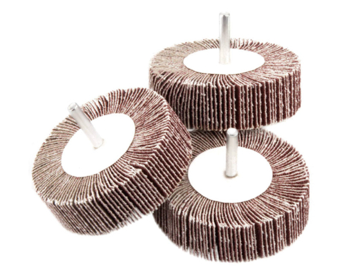 Flap Wheels On Shaft Mounted flap wheel with shaft