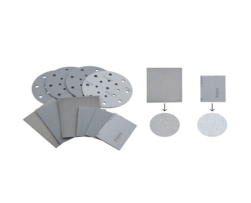 Grey Soft Film Sponge Sanding Disc 5inch 125mm Soft Film Sponge Sanding pads