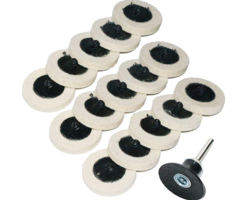 Qucik Change Wool Disc 75mm quickly change wool pads