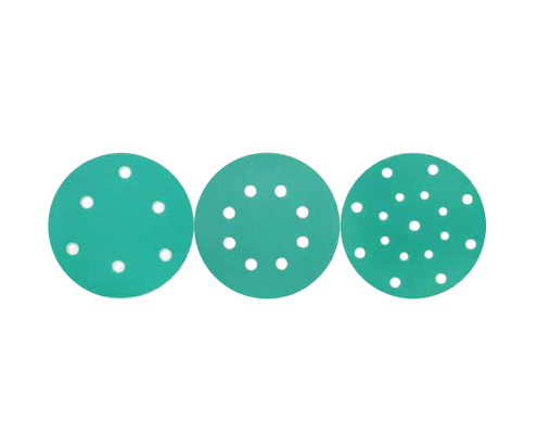Velcro Sanding Disc Green Color Series Velcro sanding disc for car polishing