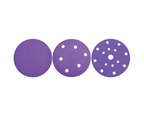 Velcro Sanding Disc Purple Color Series ceramic sanding disc 14holes