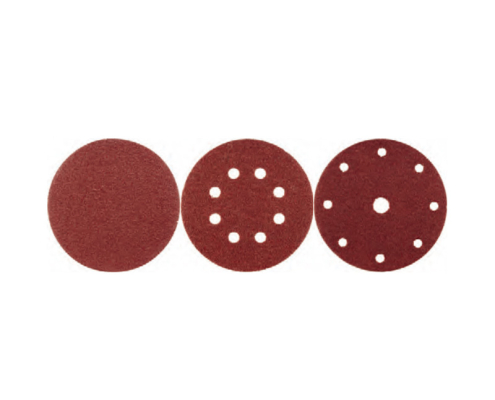 Velcro Sanding Disc Red Color Series 8holes 4.5" sanding disc red color