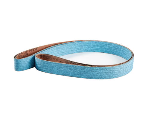 Soutien durable en tissu polyester de type Y bleu pour une bande de ponçage - PZ533