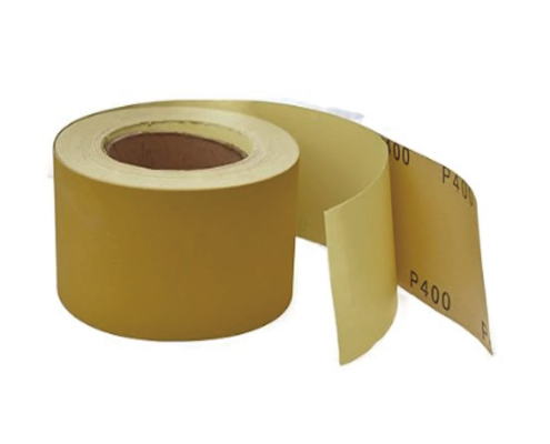 adhesive sanding roll-yellow series Adhesive Back Sanding paper rolls
