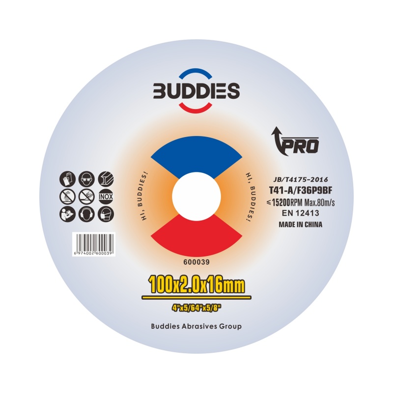 4"*1/12"*5/8" 4inch 100*2mm carbon steel cutting disc