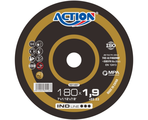 7“*1/12"*7/8" 7inch 180*1.9mm multi usage cutting and grinding wheel