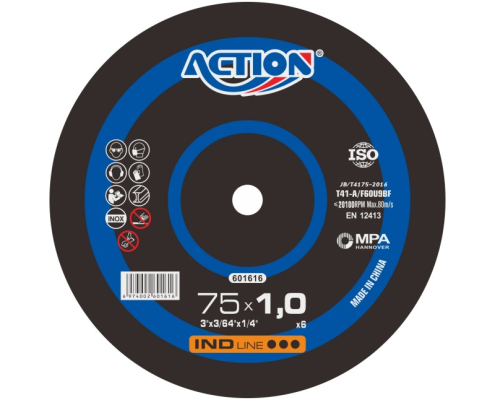 Slimline & mini Cutting Disc (2) 3"*3/64"*1/4"3inch 75*1.0mm Mini cut wheel