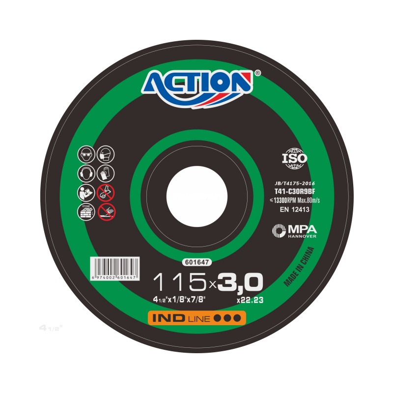 Stonemarbleconcrete Cutting Disc 4-1/2“*1/8"*7/8" 4.5inch 115*3.0mm stone cutting discs