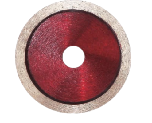 continous rim diamond cutting disc 125mm diamond cutting disc for hard concrete, stone, brick